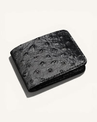 HM-004 OSTRICH ( HANDMADE ) BLACK